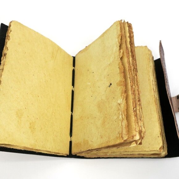 Vintage Harry Potter Phoenix Handcrafted Leather Hogwarts Journal Diary 7” x 5” - Picture 7 of 7